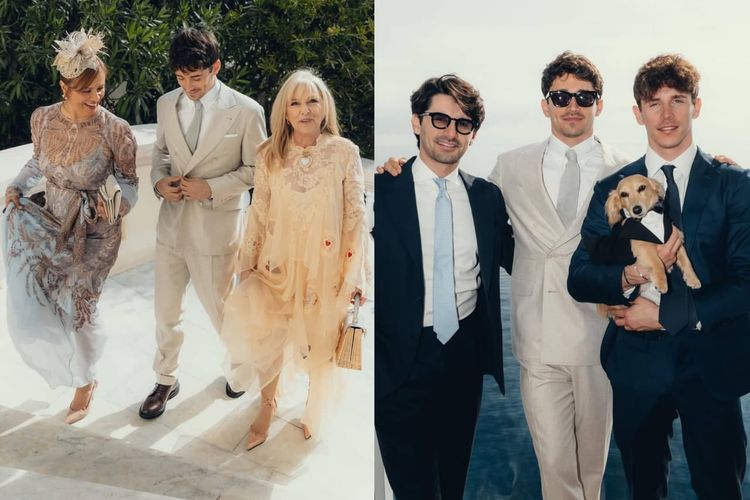 Intip Detail Pernikahan Pebalap F1 Charles Leclerc di Monako, Alexandra tampil memukai dalam balutan Paolo Sebastian, Tamu undangan terbatas, Dekorasi dan kue pernikahan yang indah, Mobil klasik langka dan lokasi pemotretan bersejarah, Lamaran romantis dan musim balap di depan mata
