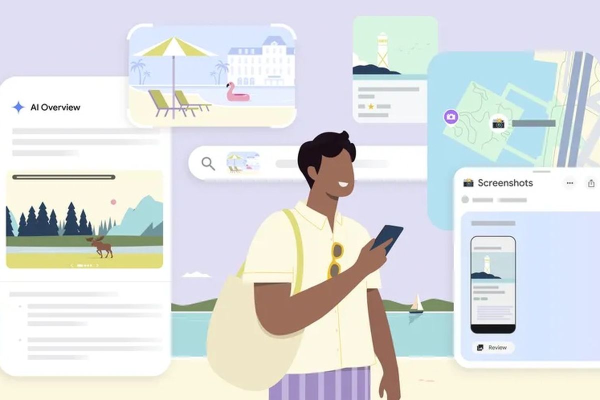 Google, maps, liburan, AI Overviews, Fitur Baru Google Maps dan Search Bantu Rencanakan Liburan