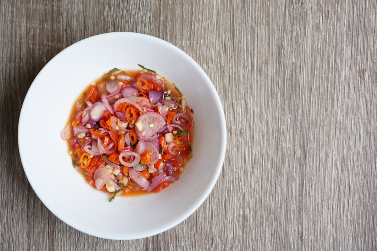 sambal khas bali, sambal matah bali, resep sambal matah bali, cara bikin sambal matah khas bali, cara membuat sambal matah bali enak, Tips dari Orang Asli Bali, Ini 4 Cara Bikin Sambal Matah Enak