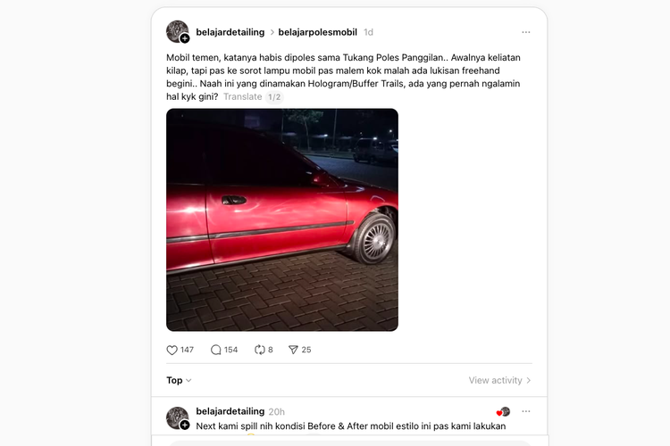 mobil, poles, poles mobil, 6 Tahap Poles Mobil yang Benar Agar Cat Tidak Belang