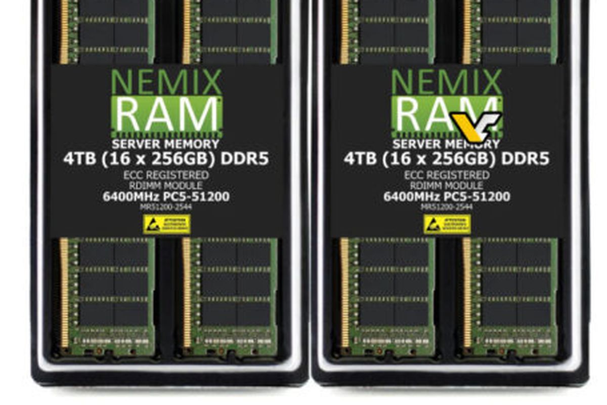 4 TB, Nemix, harga RAM, Harga RAM Ini Lebih Mahal dari 1 Unit Mobil Denza D9