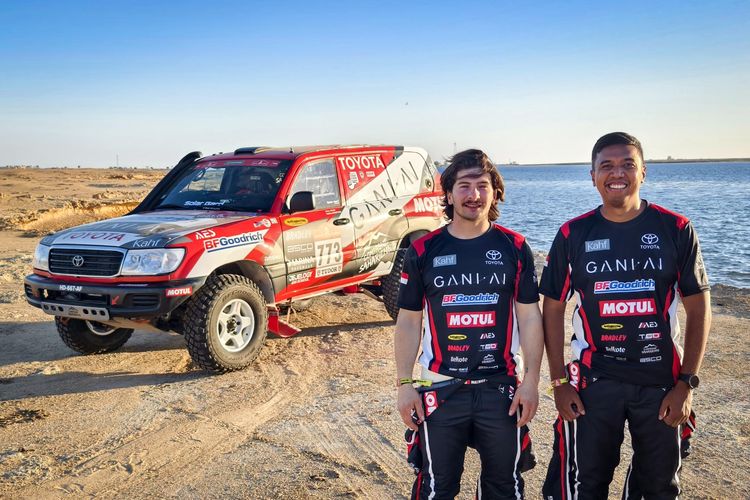 Rally Dakar, Julian Johan, balap reli, Balap Rally Dakar, Kaki-kaki Mobil Jadi Bagian Paling Krusial