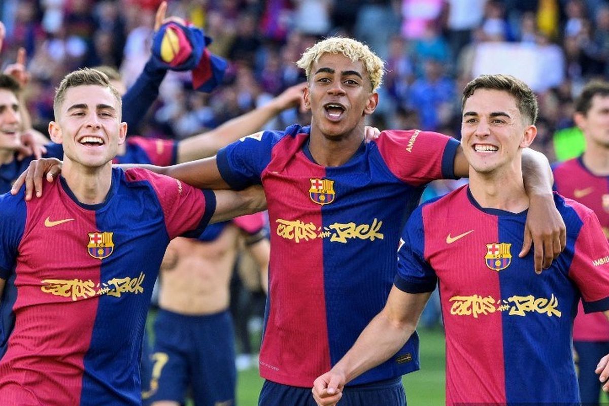 Gavi, Barcelona, bursa transfer, Paris Saint-Germain, Liga Prancis, Bursa Transfer, Niat Bajak Gavi dari Barcelona, PSG Tawarkan Mahar Rp1,5 Triliun