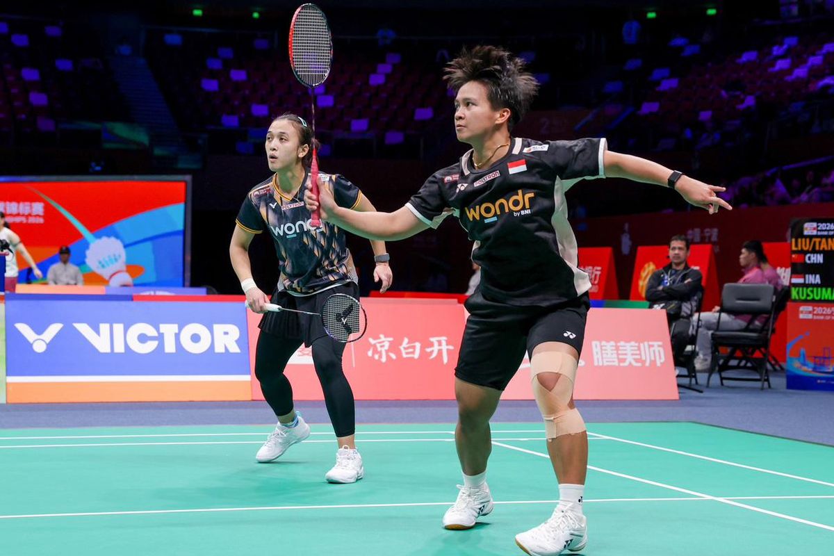 Liu Sheng Shu, Tan Ning, Kejuaraan Asia, Febriana Dwipuji Kusuma, Kejuaraan Asia BAC 2026: Ana/Trias Sulitkan Ranking 1 Dunia Liu/Tan