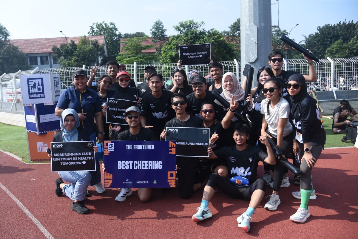 Harian Kompas, komunitas pelari, Pelari Komunitas, The Frontliner Showdown, The Frontliner: Wadah Pelari Komunitas Menuju Garis Terdepan Tangerang 10K