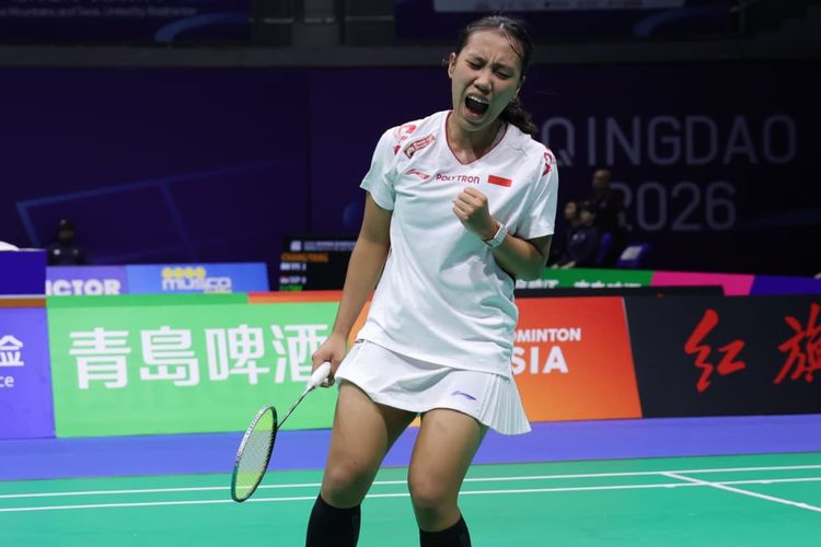 Indonesia, Jepang, Kejuaraan Beregu Asia, Mutiara Ayu Puspitasari, Hina Akechi, Indonesia Vs Jepang 1-2 di Kejuaraan Beregu Asia: Mutiara Ayu Melempem