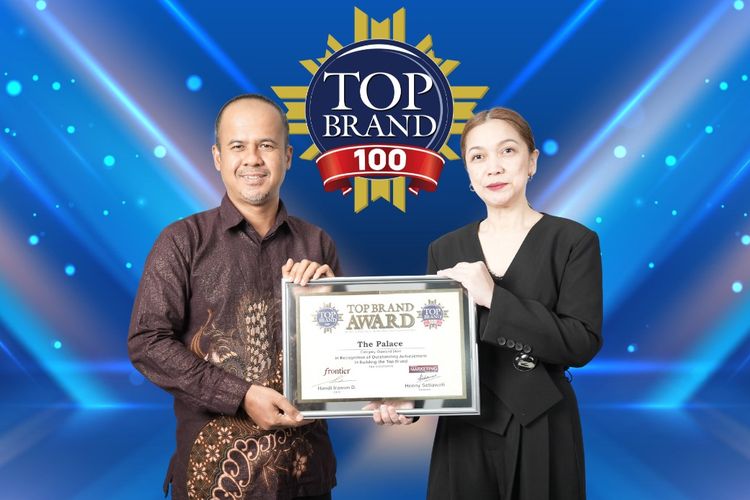 The Palace Jeweler, the palace, The Palace Jeweler raih Top Brand Award 2025, Top Brand 100, The Palace Jeweler Raih Top Brand Award 2025, Bukti Eksistensi di Industri Perhiasan