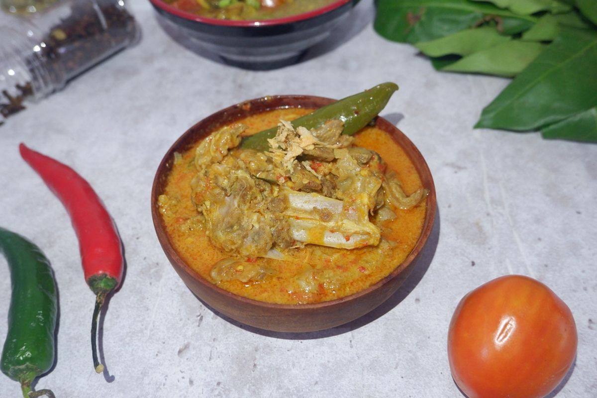 Gulai kambing, resep, Resep Gulai Kambing ala Bumbu Padang dengan Cita Rasa yang Kuat