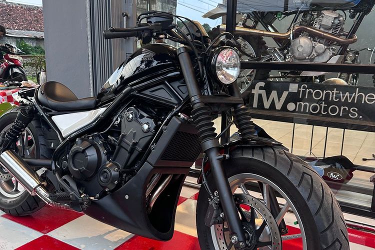 Frontwheel Motors, modifikasi, Rebel 500, Modifikasi Honda Rebel 500 ala Frontwheel Motors: Simpel Gaya Bobber