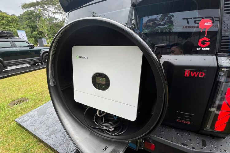 panel surya, Chery J6, mobil listrik chery, Modifikasi mobil listrik, Biaya Modif Panel Surya di Mobil Listrik Chery J6 Tembus Rp 100 Juta