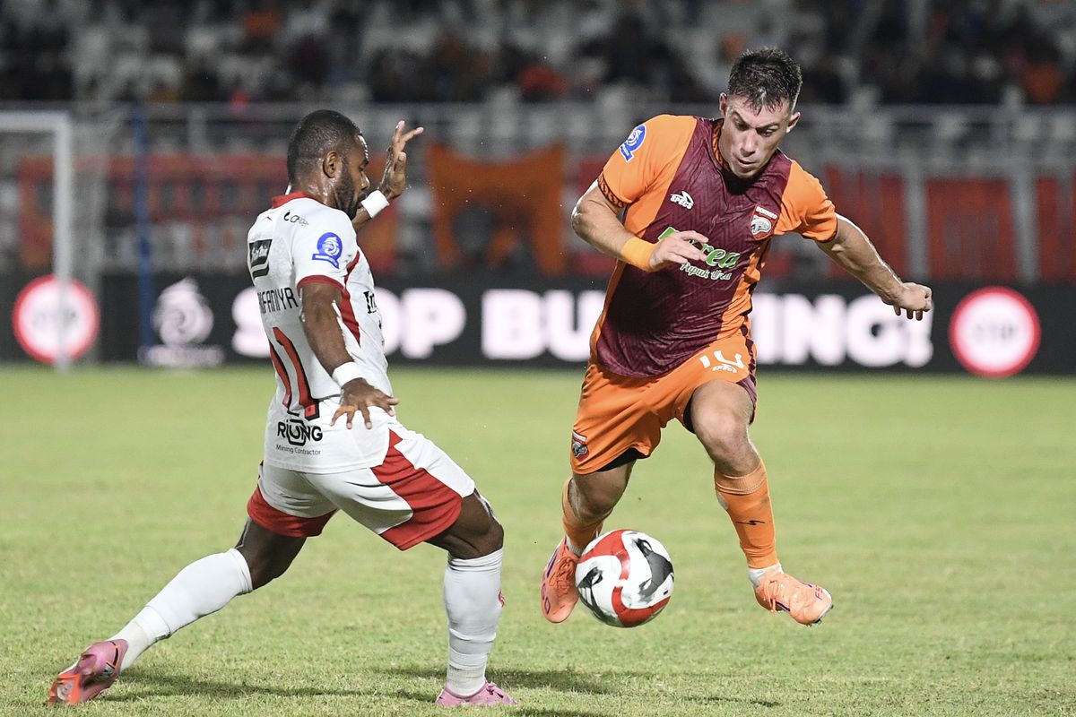 Borneo FC, PSIM Yogyakarta, Borneo FC vs PSIM, Koldo Obieta, Super League, klasemen Super League, Hasil Borneo FC Vs PSIM 2-1: Gol Telat Obieta, Pesut Etam Pepet Persib, Jalannya Laga Borneo FC vs PSIM, Borneo FC Unggul Lebih Dulu, PSIM Pecah Telur, Borneo FC Kunci Kemenangan, Susunan Pemain Borneo FC vs PSIM