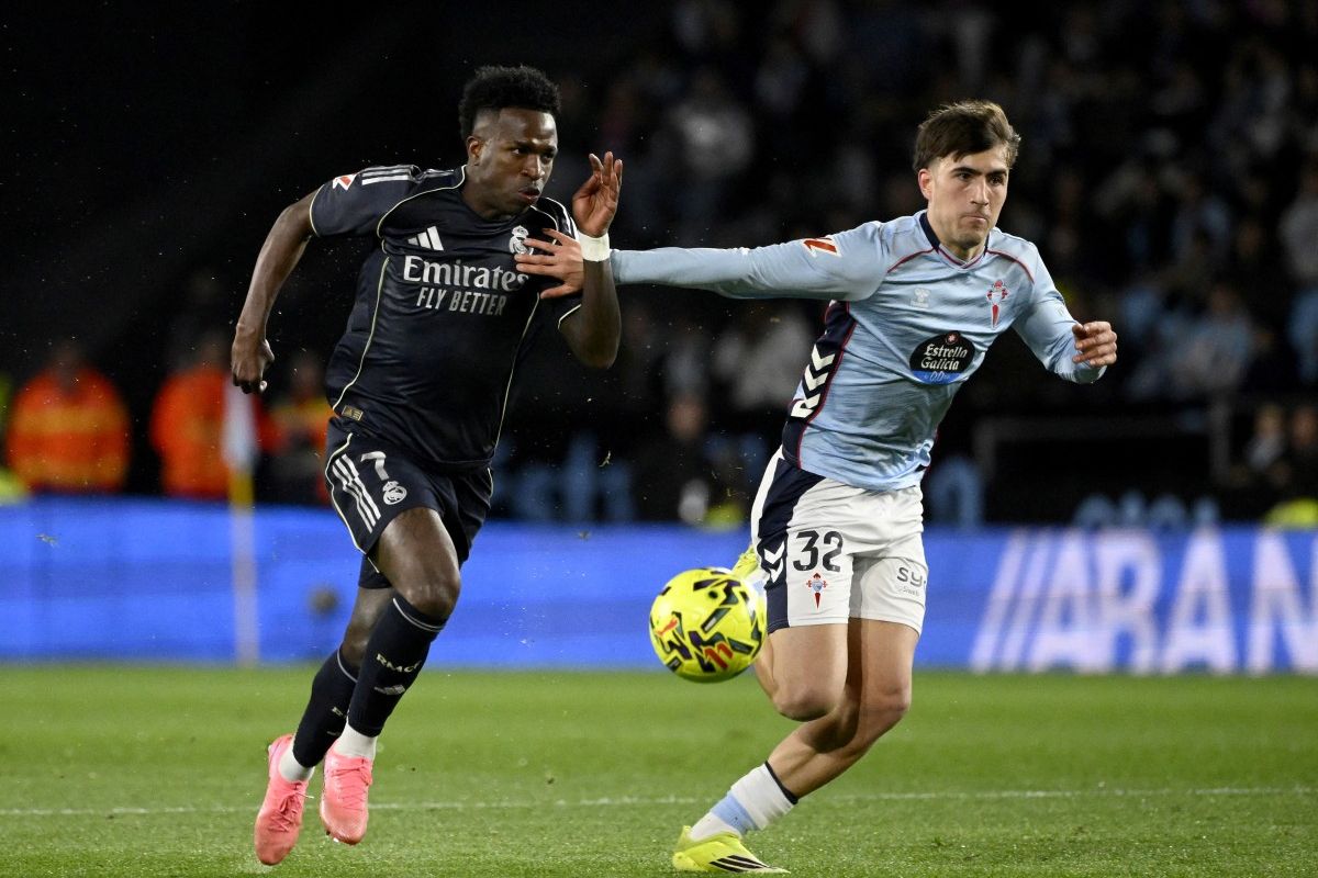 Celta Vigo, Real Madrid, Aurelien Tchouameni, Celta Vigo Vs Real Madrid, Hasil HT Celta Vigo Vs Real Madrid 1-1: Sama Kuat di Babak Pertama