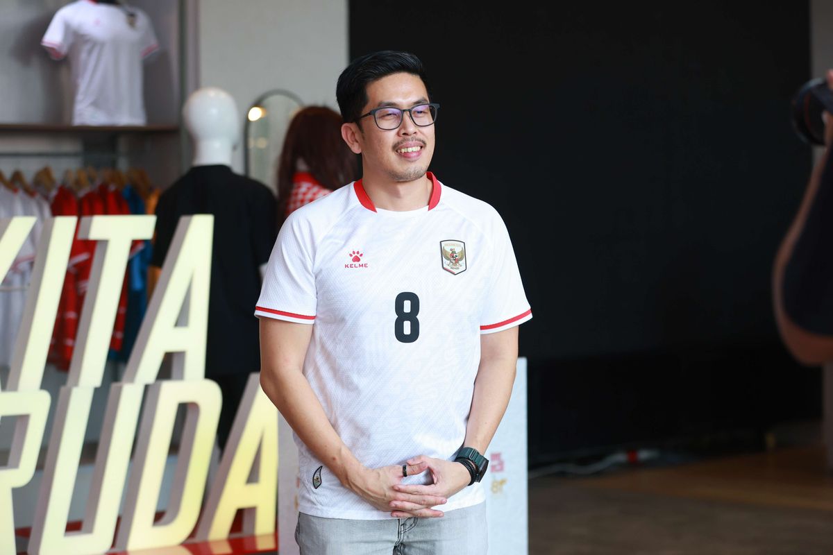 Kelme, Timnas Indonesia, PSSI, Bos Kelme Buka Suara Soal Desain Baru Jersey Timnas Indonesia