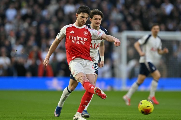 Jadwal, Arsenal, Liga Inggris, Jadwal Man City vs Arsenal, Rice Sebut Laga di Etihad Ujian Terberat