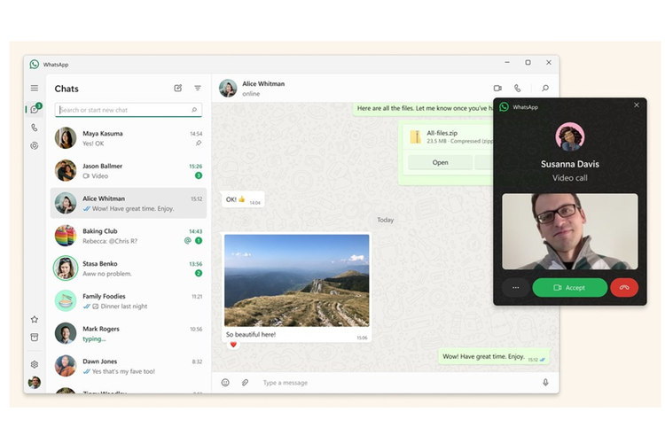 Meta, WhatsApp, Windows, Microsoft, whatsapp, WhatsApp desktop, WhatsApp Beta, microsoft, WhatsApp Desktop, whatsapp beta, WebView, WhatsApp Diam-diam Ganti Aplikasi di Windows