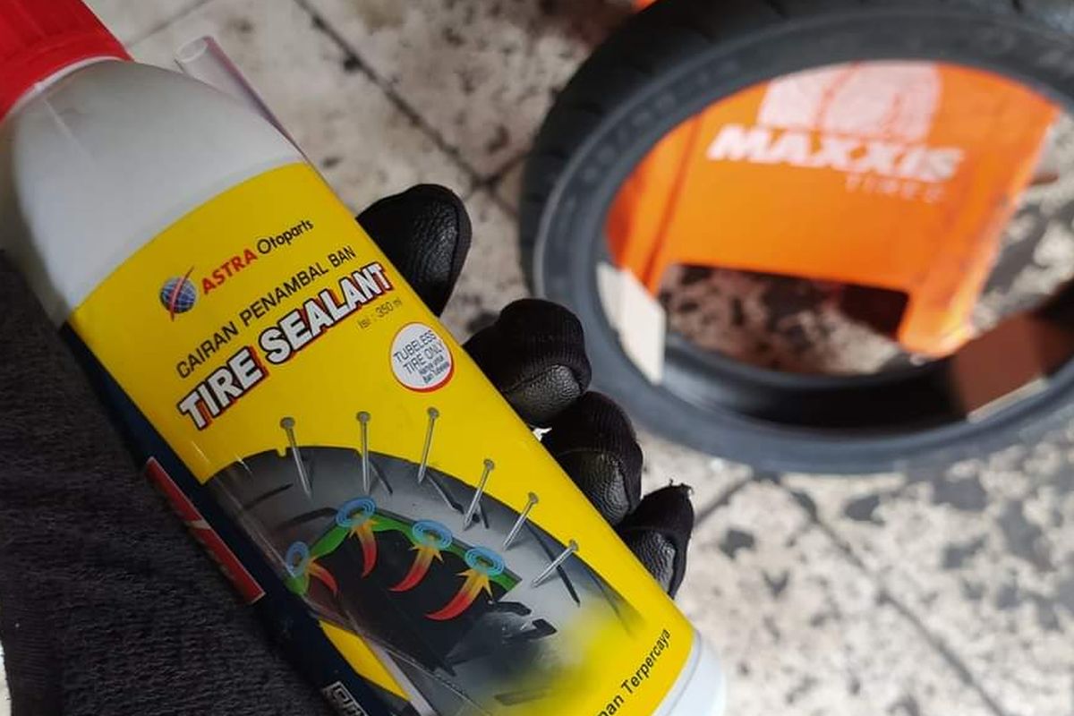 Perawatan Ban, cairan anti bocor, John Sebastian, ban tubeless, Kesalahan Umum Menggunakan Cairan Anti Bocor Ban Tubeless