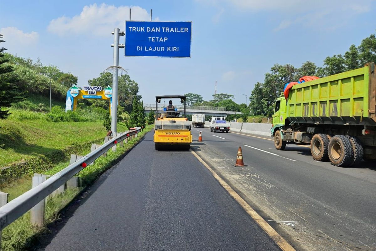 kelancaran arus, Jasamarga Metropolitan Tollroad, Tol Cipularang, Mudik Lebaran 2026: Tol Cipularang Bebas Perbaikan Jalan
