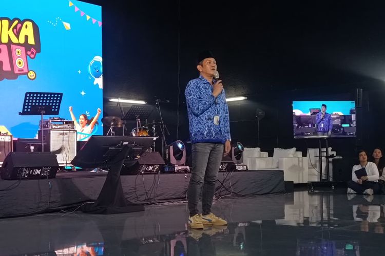 Jakob Oetama, PK Ojong, kompas com, Jagat Literasi, ulang tahun kompas com, pendiri kompas gramedia, petrus kanisius ojong, bersukaria, Kompas.com Rayakan HUT Ke-30 dengan Jagat Literasi dan Ziarah Pendiri