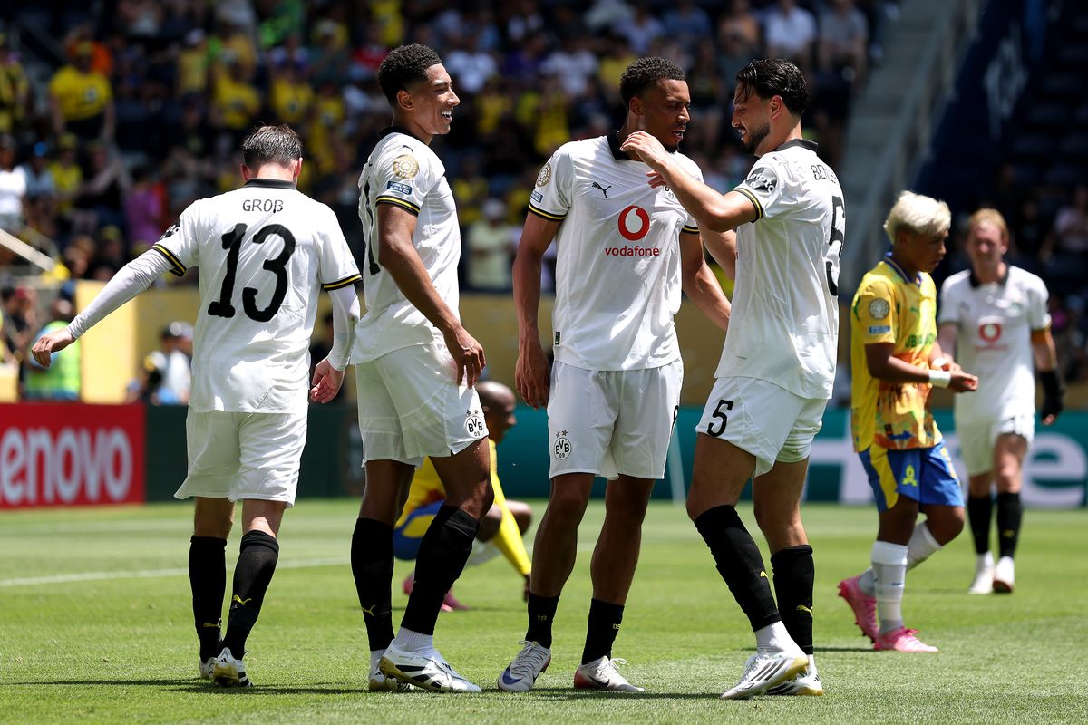 Borussia Dortmund, Piala Dunia Antarklub 2025, Jobe Bellingham, Mamelodi Sundowns vs Dortmund, Piala dunia antarklub 2025, Mamelodi Sundowns Vs Dortmund, Hasil Mamelodi Sundowns Vs Dortmund 3-4, Jobe Bellingham Buka Rekening