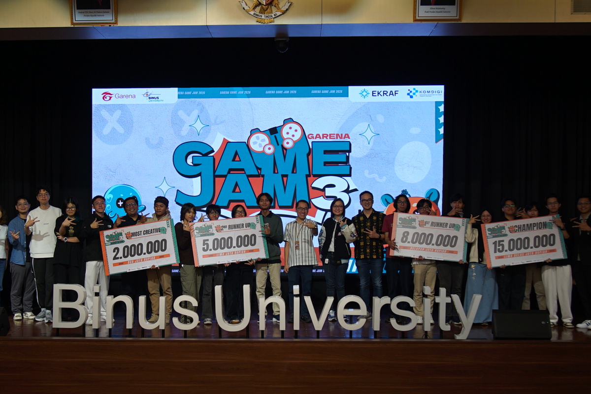Ekonomi Kreatif, industri digital, talenta muda, Garena, anak muda, Cara Garena Indonesia Cetak Kreator Gim Masa Depan lewat Ajang Garena Game Jam 3