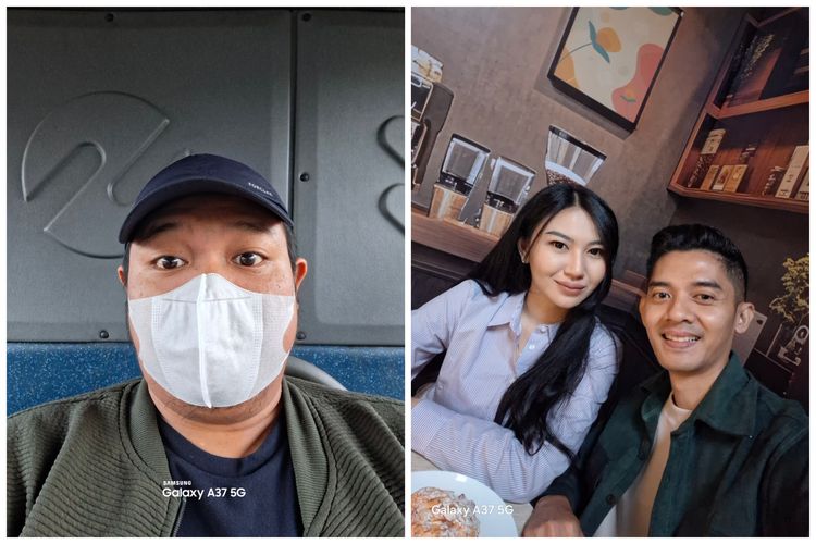hasil foto, Memotret Siang dan Malam Hari dengan Samsung A37 5G, Hasilnya Tajam dan Detail, Bisa foto sambil bergerak, Nightography yang ciamik, Hasil selfie siang vs minim cahaya, Fitur Galaxy AI yang bikin ngedit makin mudah