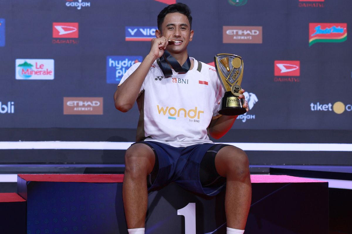 final Indonesia Masters, Alwi Farhan, Indonesia Masters 2026, Alwi Farhan Juara Indonesia Masters 2026, Riuh Istora Tekan Lawan