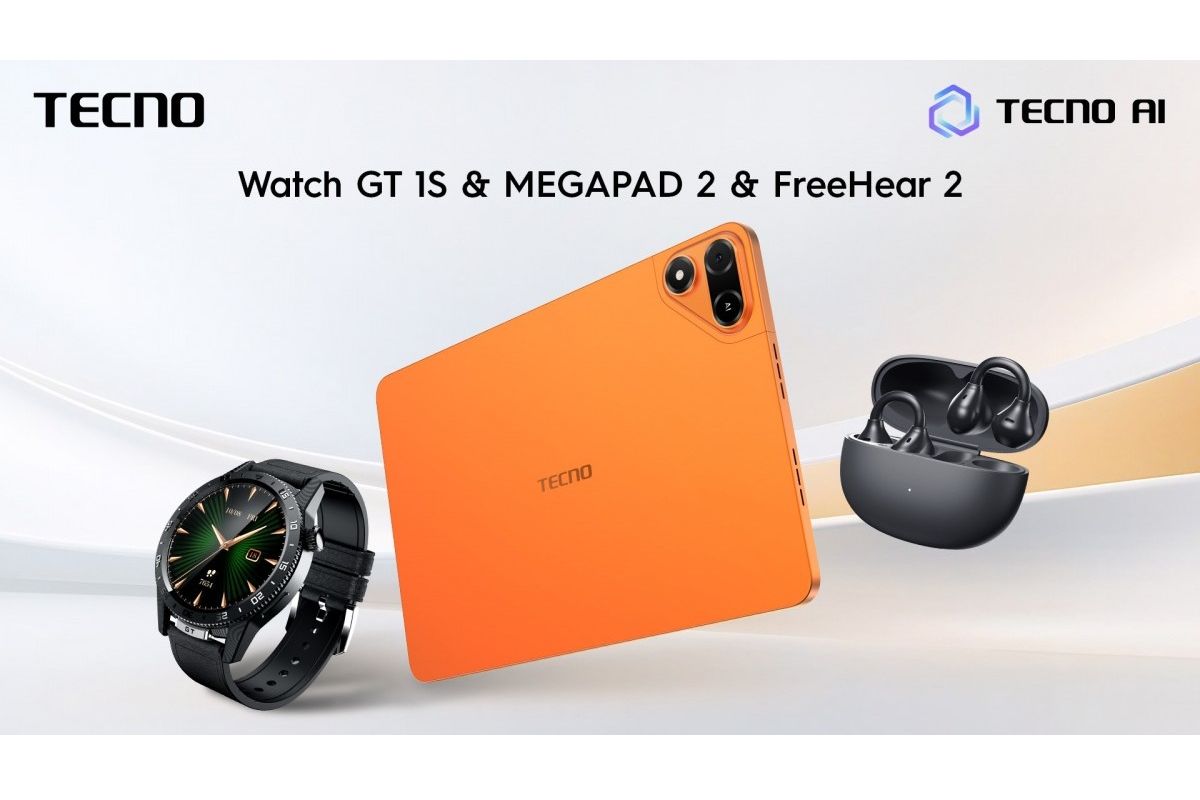 smartwatch, Tecno, arloji pintar, 5ATM, fitur AI, OneLeap, Smartwatch Tecno Watch GT 1S Diumumkan, Bawa GPS Dual-band Baterai Tahan 15 Hari