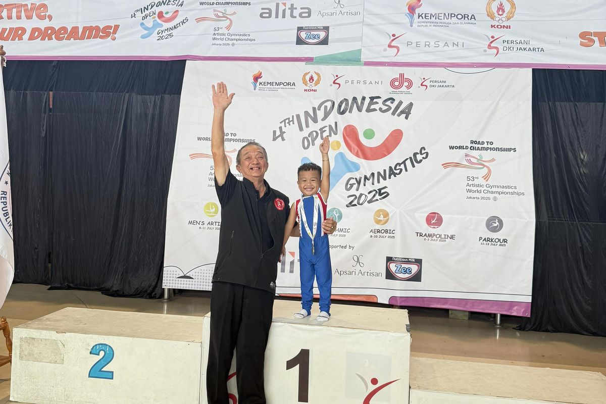 Partha Wardhana Darmawan, Apa Manfaat Gymnastics untuk Anak? Orangtua Atlet Cilik Ini Cerita Pengalamannya