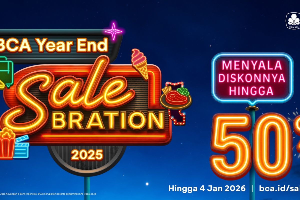 Promo BCA, Promo BCA Libur Natal dan Tahn Baru: Ada Chatime, Fore, hingga Kopi Kenangan Beli 1 Dapat 2