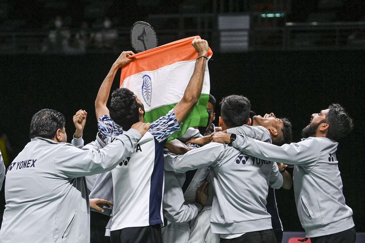 Perancis, Piala Thomas, Anthony Sinisuka Ginting, India, Indonesia 