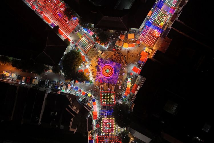 Pasar Gede, Kota Solo, Setelah Imlek Masuk Ramadhan, Lampion Pasar Gede Akan Berpendar hingga Idul Fitri 2026