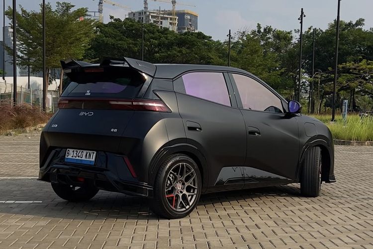 modifikasi, mobil listrik, BYD Atto 1, Modifikasi BYD Atto 1: Tampang Intimidatif tapi Tetap Clean