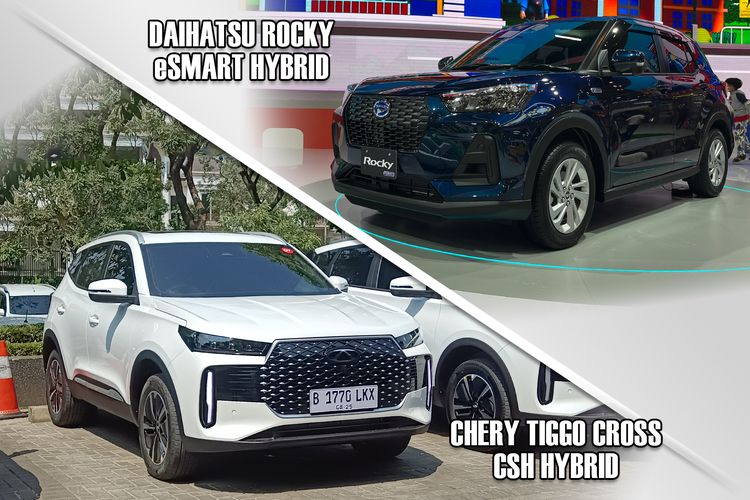 hybrid, Daihatsu, Motor Listrik, Chery, Tenaga, ramah lingkungan, Rocky e-Smart Hybrid, Tiggo Cross CSH, Real Hybrid Rocky Vs Super Hybrid Tiggo Cross, Pilih yang Mana?