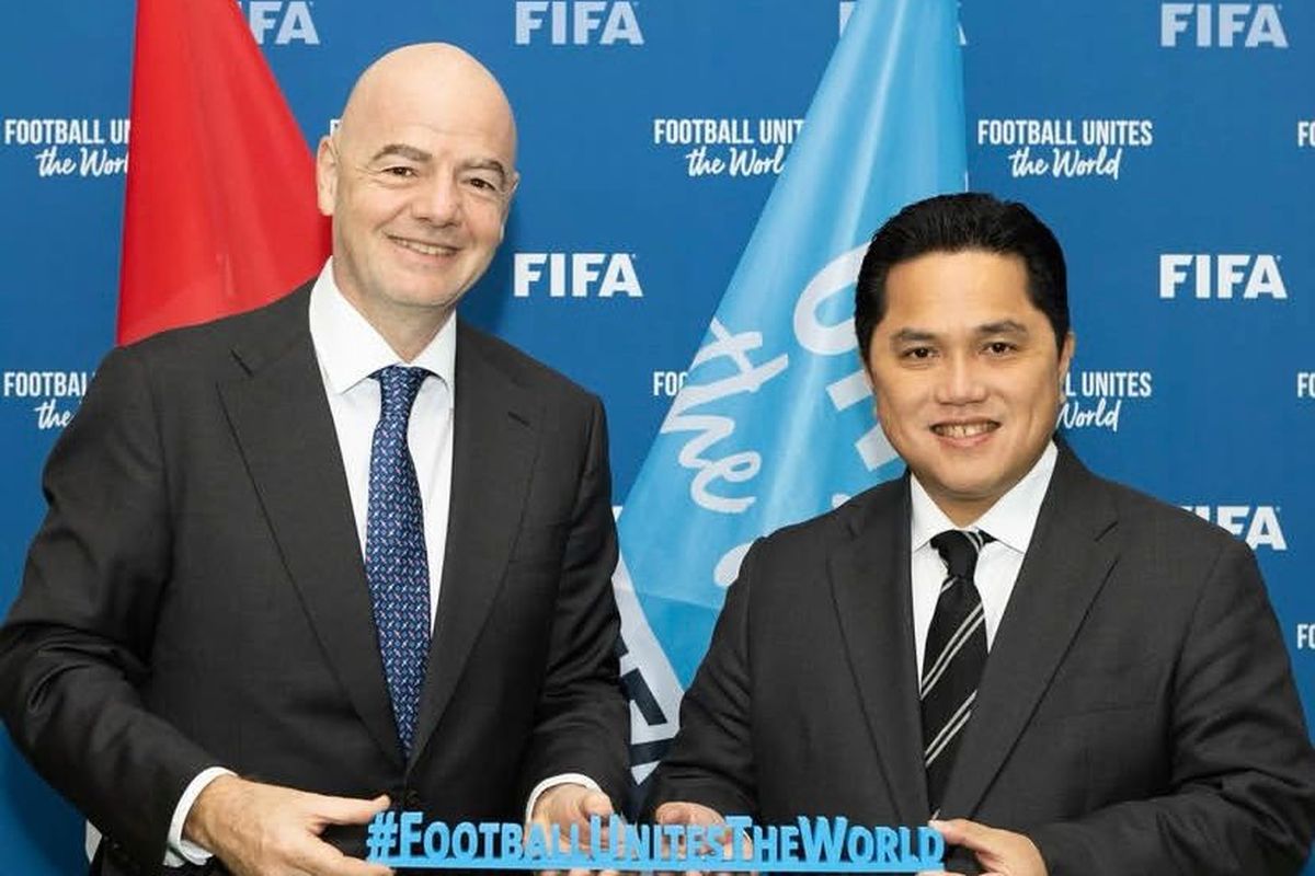 Ketua Umum PSSI, Gianni Infantino, Kongres AFF, Erick Thohir, Indonesia, FIFA ASEAN Cup, Timnas, sepak bola asia tenggara, erick thohir, FIFA ASEAN Cup 2025: Erick Thohir Jelaskan Peluang Baru Tim-Tim Asia Tenggara