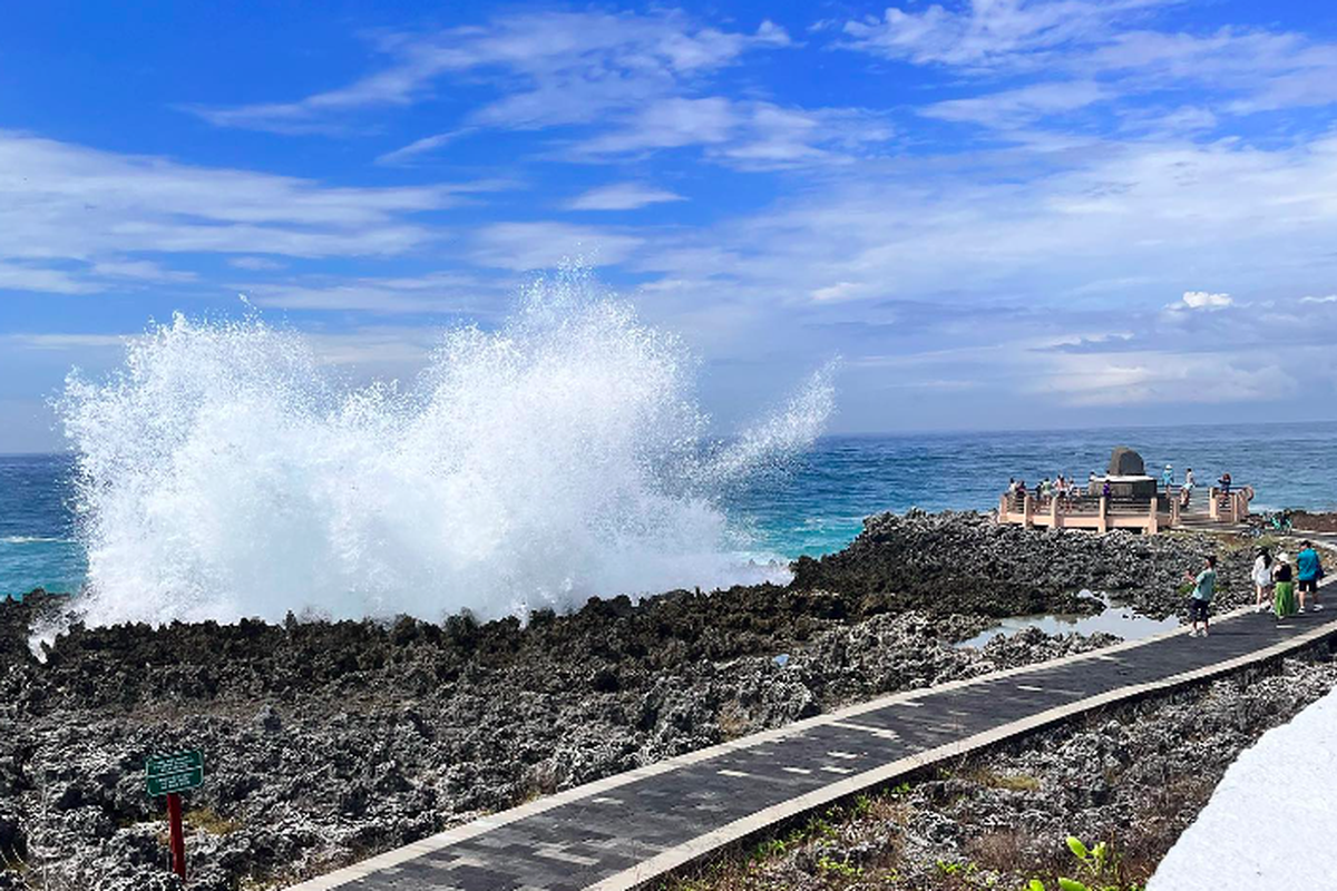 cuaca ekstrem, waterblow bali, waterblow ditutup, Waterblow gelombang tinggi, Waterblow Bali Ditutup Sementara Imbas Gelombang Tinggi, Ini Penjelasan ITDC