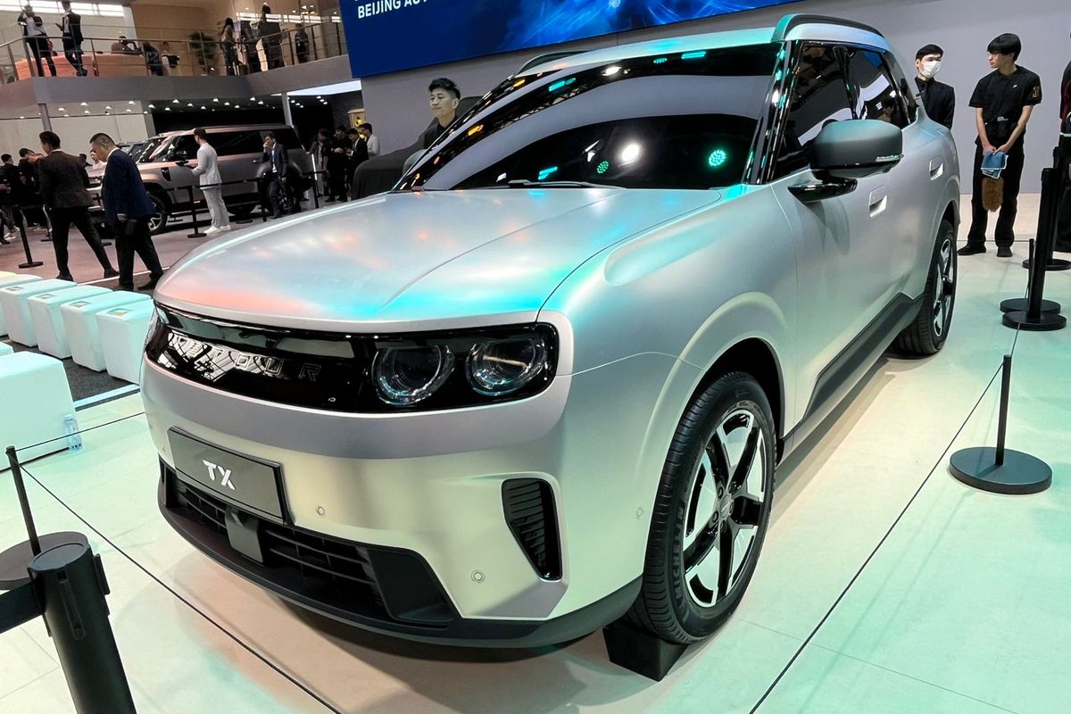 Jetour, Jetour TX, Beijing Auto Show 2026, Melihat Jetour TX, SUV Listrik Konsep di Beijing Auto Show 2026