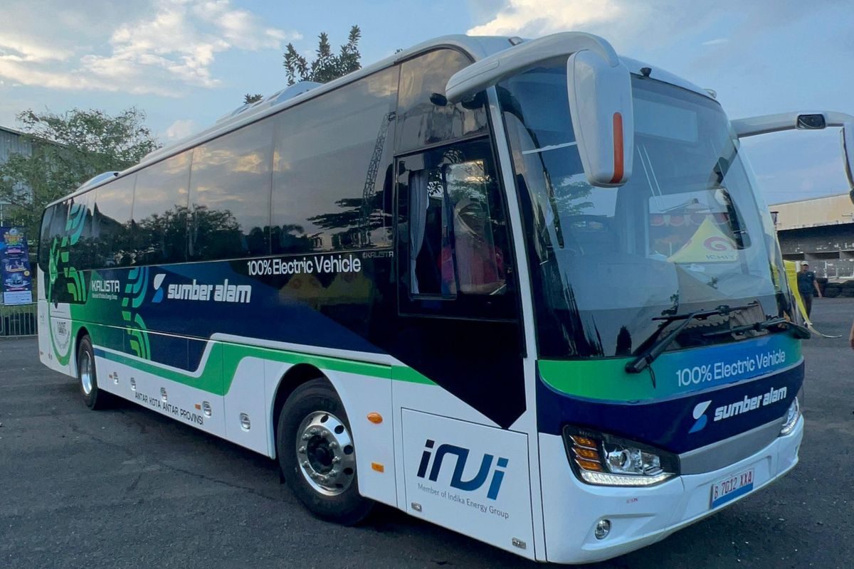 PO Sumber Alam, Kalista, bus listrik akap, evaluasi bus listrik, Hasil Evaluasi Bus Listrik Kalista yang Dipakai PO Sumber Alam
