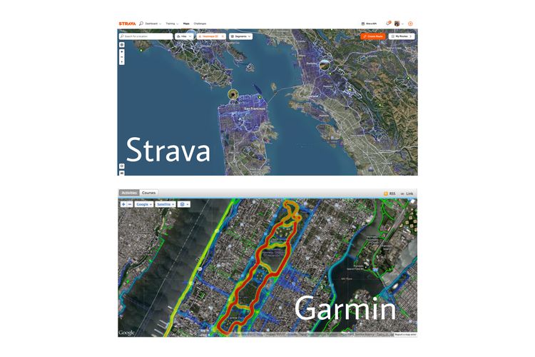 paten, Garmin, tuntut, strava, Garmin Connect app, segments, heatmap, Forerunner, Strava Live Segments, Strava Tuntut Garmin Setop Jual Hampir Semua Perangkat