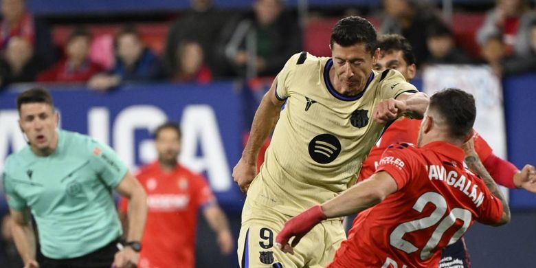 Joao Cancelo, Ante Budimir, Osasuna, wasit, LaLiga, Barcelona, Sikap CTA soal Keputusan Wasit atas Kontroversi Tekel Joao Cancelo