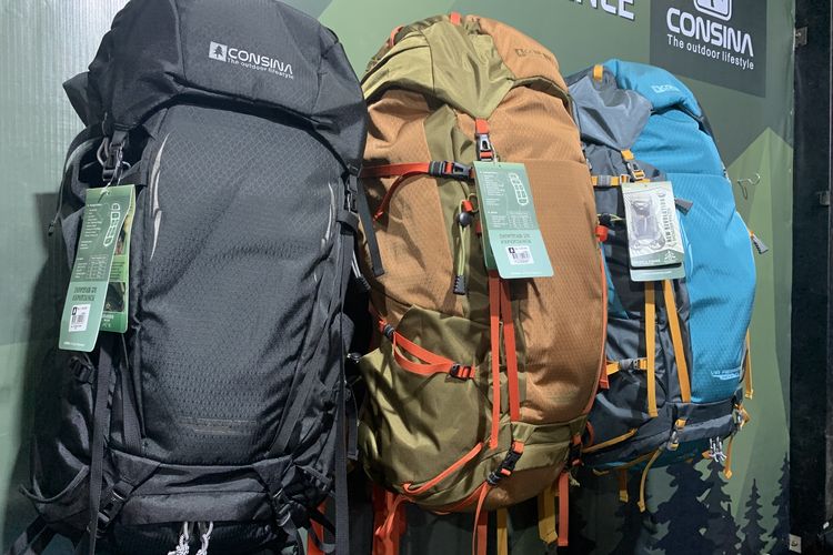 Indofest 2025, daftar harga tas carrier indofest 2025, diskon tas carrier indofest 2025, daftar harga tas gunung indofest 2025, harga perlengkapan outdoor indofest 2025, Daftar Harga Tas Carrier Gunung di Indofest 2025, Mulai dari Rp 350.000, 1. Eiger, 3. Consina, 4. Mahameru, 5. Elfs Active