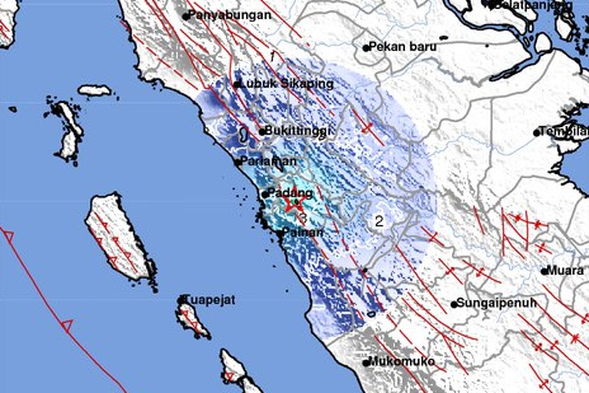 Solok, Padang Panjang, gempa bumi, Sumbar, info gempa padang, gempa solok, gempa di padang panjang, gempa solok hari ini, Gempa M 4,7 Guncang Solok Sumbar, Getaran Terasa hingga Padang dan Sawahlunto
