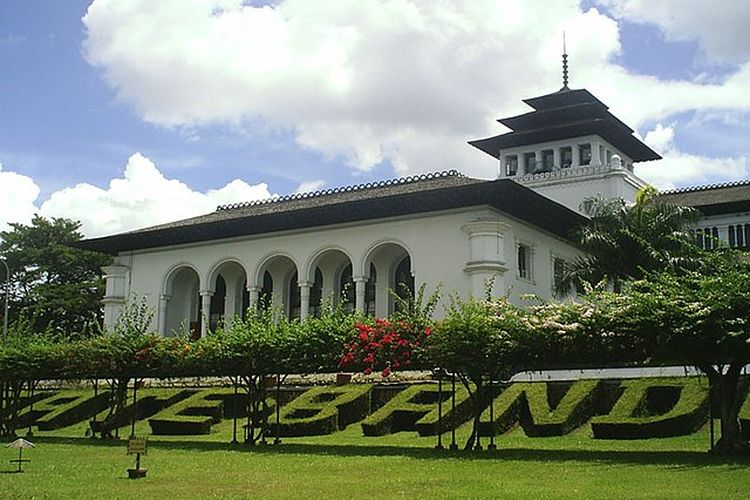 Gedung Sate, sejarah gedung sate, Sejarah Gedung Sate, Bagian Kompleks Pusat Pemerintahan Kolonial Belanda