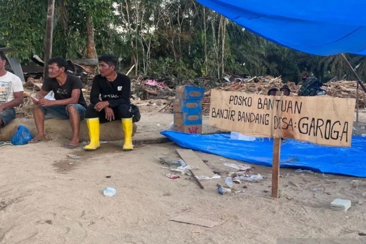 Desa Garoga, banjir tapsel, banjir bandang tapsel, desa garoga tapsel, banjir bandang desa garoga, Tokoh Adat Garoga Ceritakan Detik-detik Banjir Bandang Hancurkan Desanya, Sebut Adanya “Tsunami Kayu”