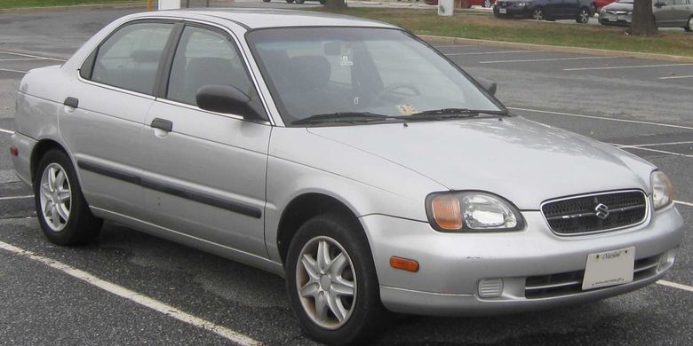 sedan, hatchback, mesin, Perjalanan, Suzuki Indomobil Sales, Suzuki Baleno, Fronx, Dari Sedan ke Hatchback, Jejak Perjalanan Suzuki Baleno di Indonesia, 3 Dekade Suzuki Baleno di Indonesia, Generasi I, Generasi II: Baleno Next-G (2003-2007), Generasi III, Generasi Hatchback, Facelift (2019)