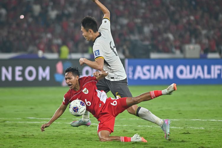 Beckham Putra, Kualifikasi Piala Dunia 2026, Timnas Indonesia, Liga 1, Persib, Indonesia vs China, Berita Foto, Indonesia Vs China, Timnas Indonesia vs China, skor indonesia vs china, hasil timnas Indonesia vs China, BERITA FOTO: Aksi Beckham Putra, Jawara Lokal yang Membius GBK