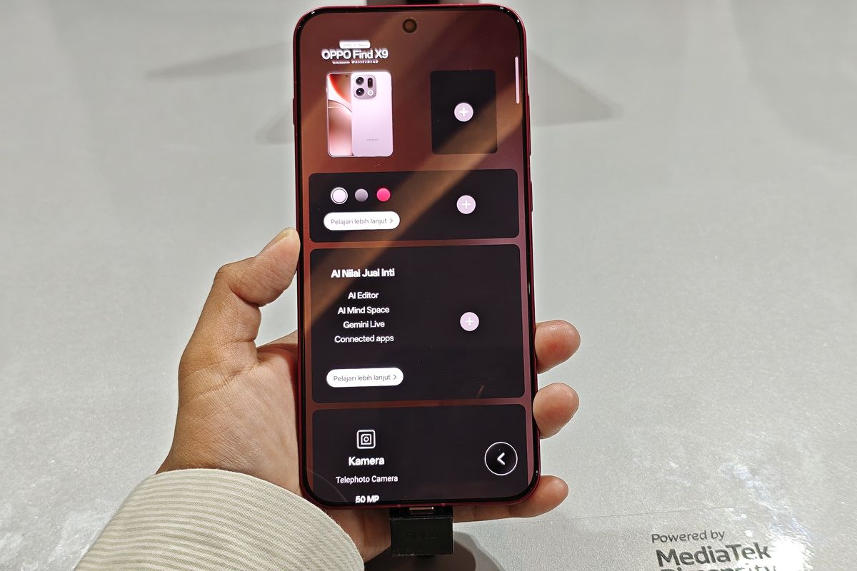 Oppo, Oppo Find X9, spesifikasi Oppo Find X9, spesifikasi oppo find x9, harga oppo find x9, harga oppo find x9 di Indonesia, Tabel Spesifikasi Oppo Find X9 di Indonesia, Harga Rp 14 Jutaan