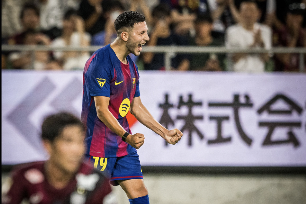 Barcelona, Vissel Kobe, Vissel Kobe vs Barcelona, barcelona, Hasil Vissel Kobe Vs Barcelona 1-3: Rashford Debut, Roony Bardghji Bikin Gol