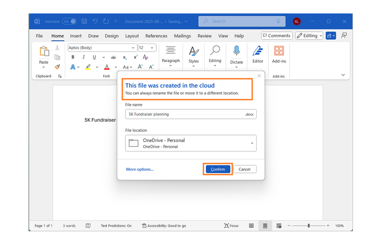 microsoft, dokumen, Aplikasi, Microsoft Word, Dokumen Word yang Sedang Diketik Kini Tersimpan Otomatis di Cloud