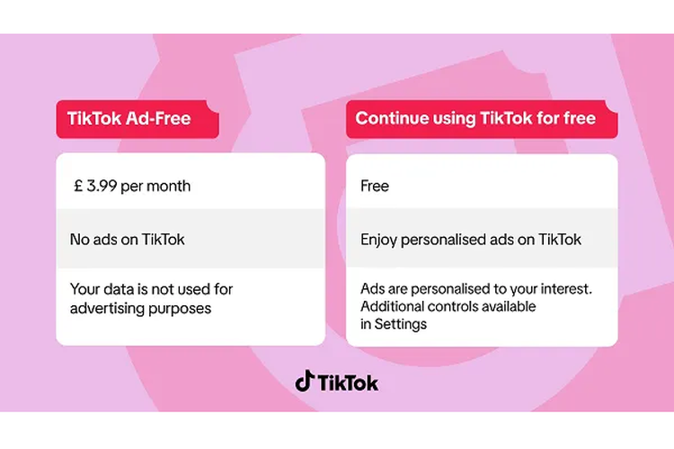TikTok, iklan, bebas iklan, Inggris, paket langganan bebas iklan, TikTok Rilis Paket Langganan Bebas Iklan, Segini Harganya