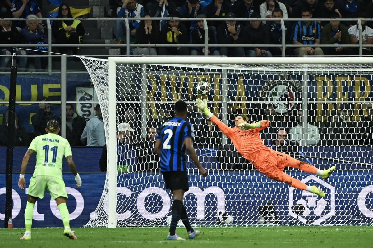 Yann Sommer, Inter Milan, Lamine Yamal, Barcelona, Inter vs Barcelona, Inter Milan vs Barcelona, hasil Liga Champions, hasil semifinal Liga Champions, hasil inter vs barcelona, Hasil Liga Champion, Inter ke final liga champions, Pemain Terbaik Inter Milan Vs Barcelona: Yann Sommer Ajaib, Tembok bagi Yamal